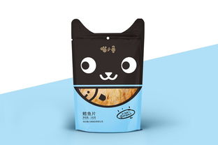 “喵小魚”魚類休閑食品系列包裝設(shè)計(jì) 讓美味躍然于視覺的海洋
